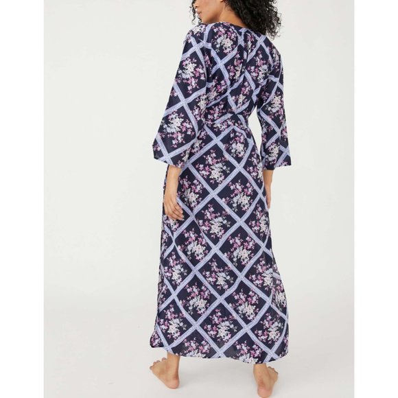 🎉LAST CHANCE🎉 NWT Free People I'm The One Robe / Midnight Combo - Picture 3 of 7